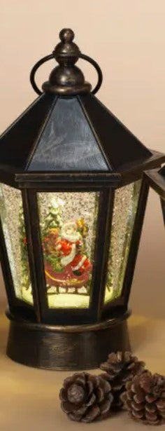 A G430 Santa Musical Lighted Snow Water Globe