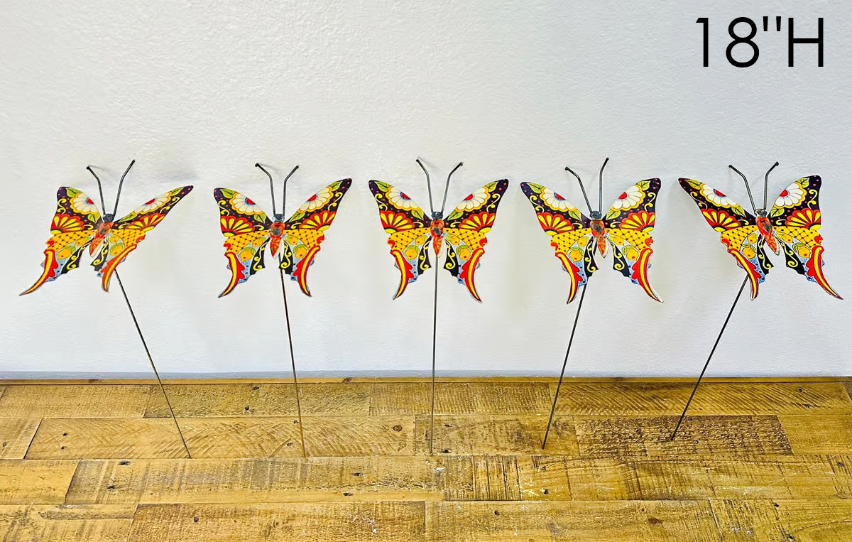 Butterfly Stakes Sign 18"