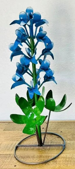 Flowers Bluebonnet Large Metal Art
