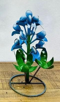 Flowers Bluebonnet Small Metal Art