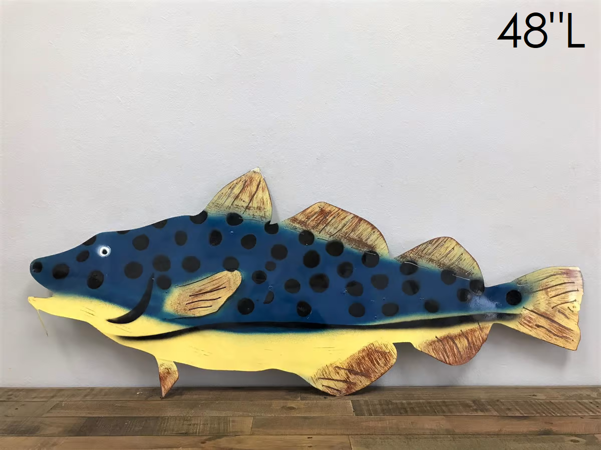 Fish Sign 4 ft (various colors)