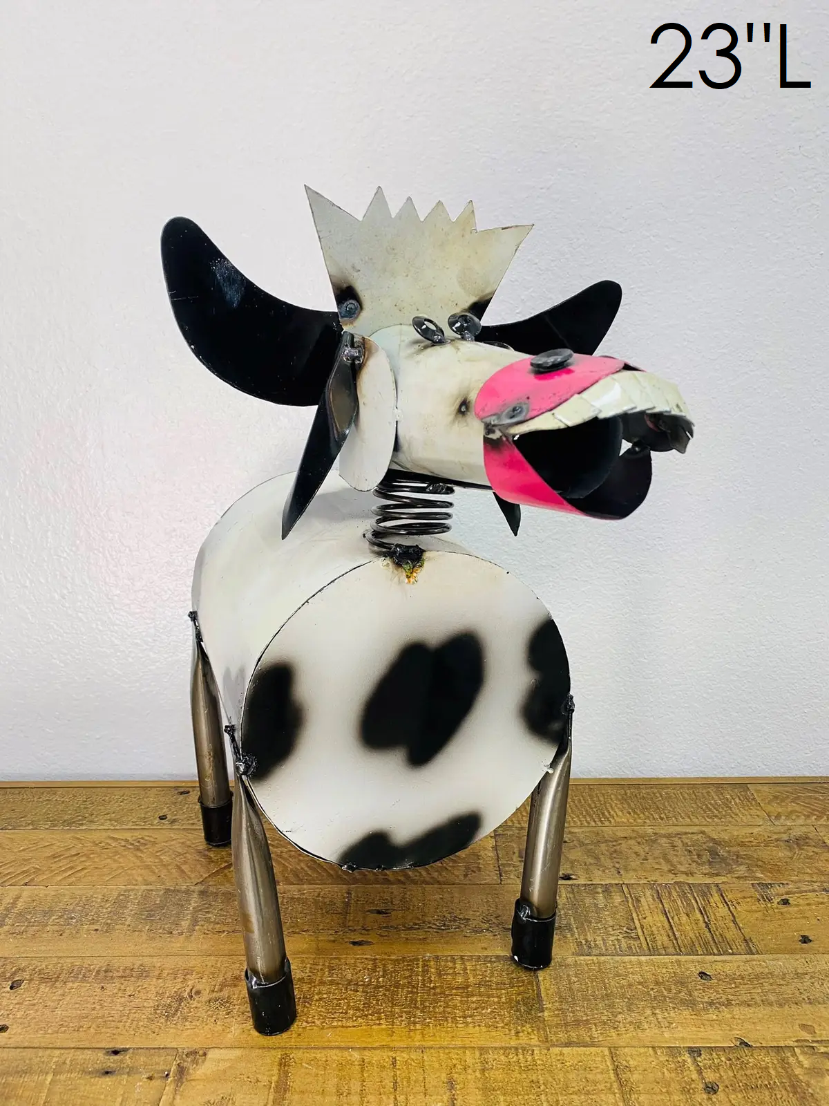 Cow Large Metal Art