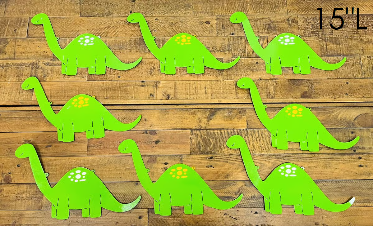 Dinosaur Brachiosaurus Wall Sign