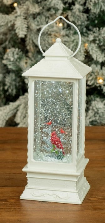 A CB9023 CARDINAL WATER SNOW GLOBE