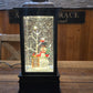 A R793 FROSTY'S TREE FARM MUSICAL LIGHTED WATER SNOW GLOBE LANTERN