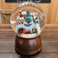 A R970 6.5" House and Train MUSICAL Globe