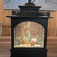 A R772 11" Town Scene Lighted MUSICAL Water Lantern