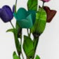 Flower Tulip Vase Small 21" Metal Art
