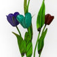 Flower Tulip Vase Large 38" Metal Art
