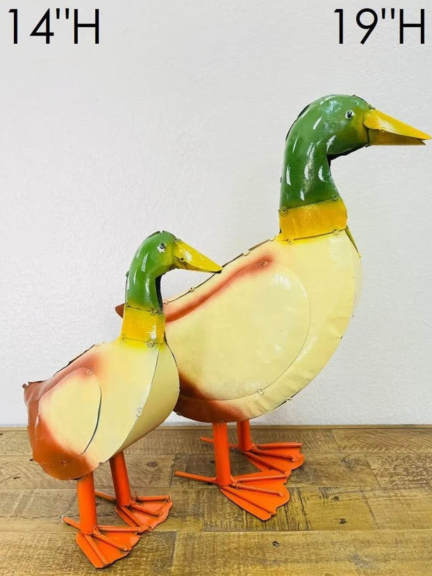 Duck Large Metal Art