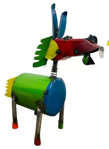 Horse Donkey  Metal Art