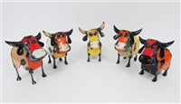 Cow Micro Metal Art