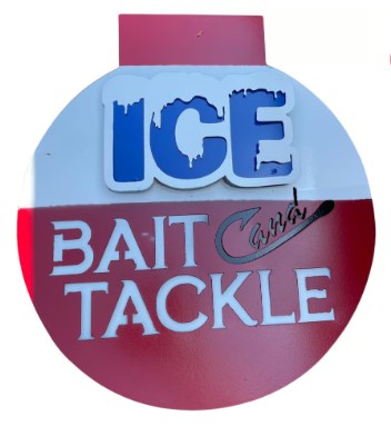 Ice Bait Tackle Sign