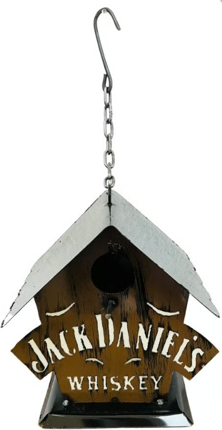 Jack Daniels Birdhouse Metal Art