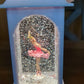 A R515 DANCING BALLERINA ANIMATED MUSICAL LIGHTED WATER LANTERN