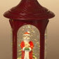 A G880 TALL Santa Lighted Holiday Spinning Water Globe