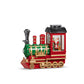 A R809 TRAIN SANTA & CARDINAL MUSICAL LIGHTED WATER LANTERN