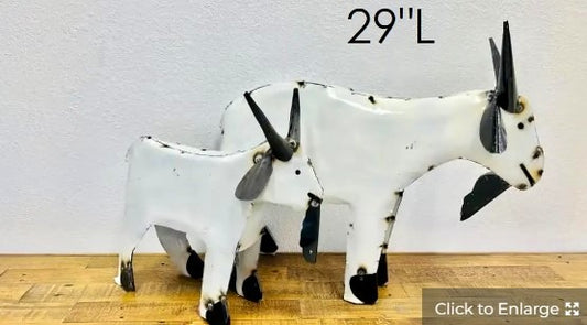 Goat Medium Metal Art